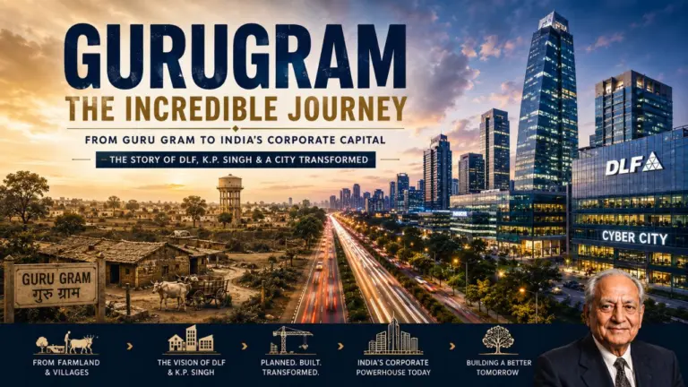 History of Gurugram and the DLF Story – How Farmland Became India's Millennium City