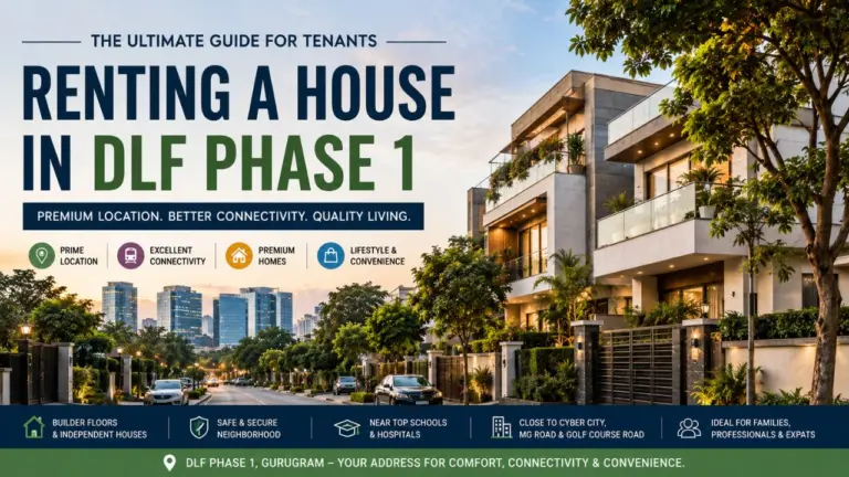 House for Rent in DLF Phase I Gurgaon: Complete Rental Guide, Prices, Maps & Best Sectors (2026)