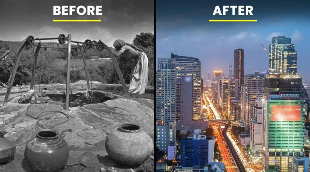 gurugram before and after