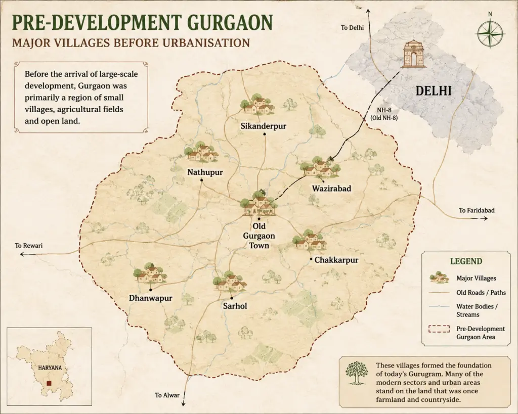 Gurgaon Before Development 